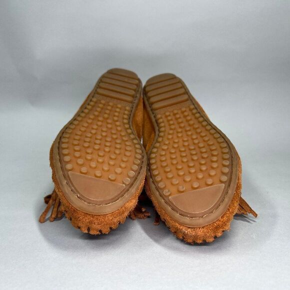 Minnetonka Women's Size 8 Kilty Soft Suede Leather Moccasins - Picture 10 of 11